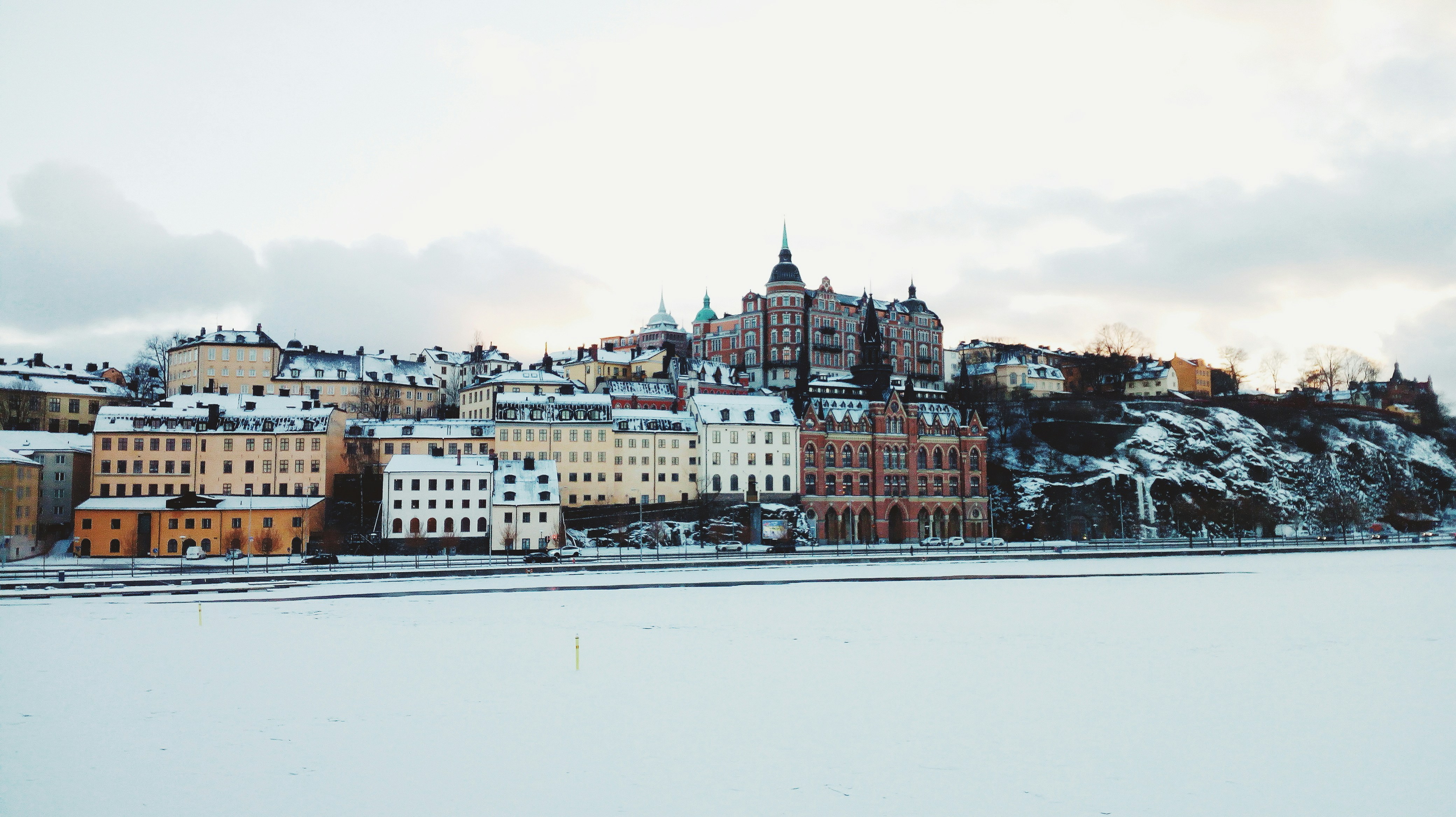Stockholm Winter Scene